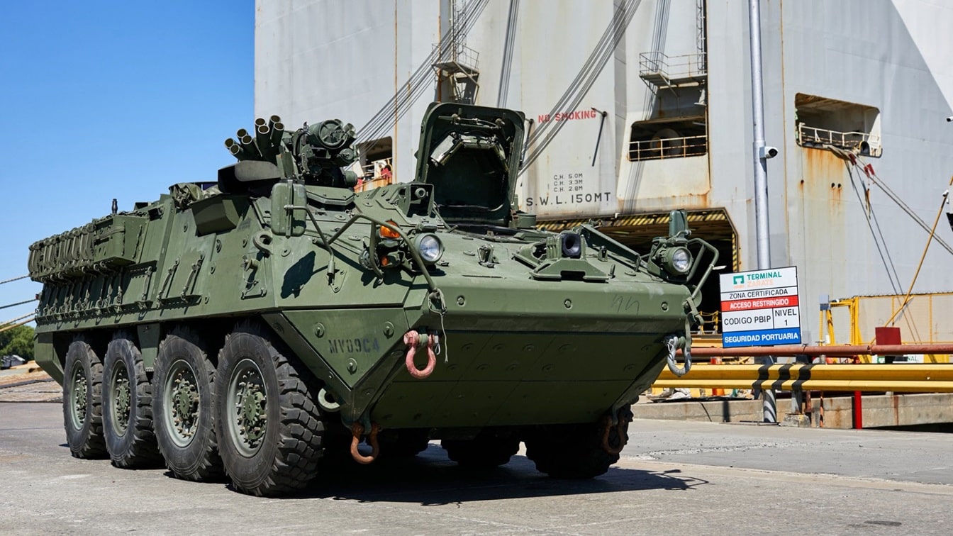 Stryker M1126 do exército argentino (Diálogo das Américas)