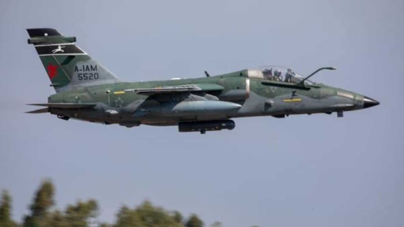 Caça AMX na BASMFotos: Sargento Mônica / CECOMSAER