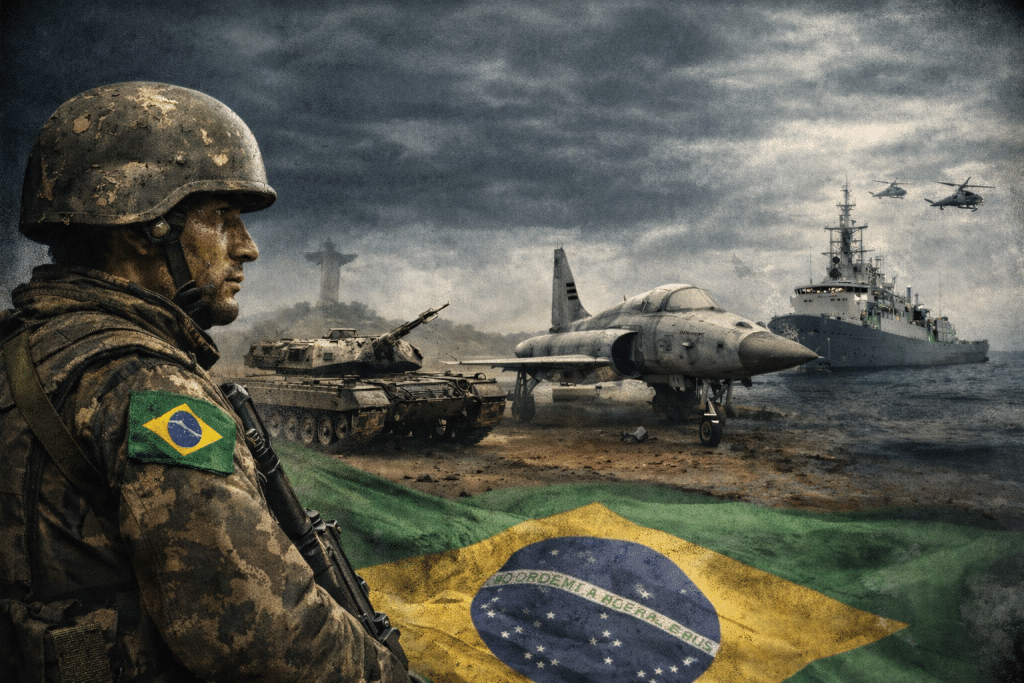 Forças Armadas do Brasil (Imagem ilustrativa, gerada por IA)
