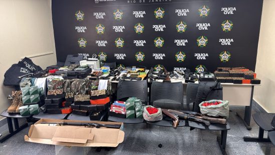 Apreensões em Campos. — Foto: Divulgação/Polícia Civil