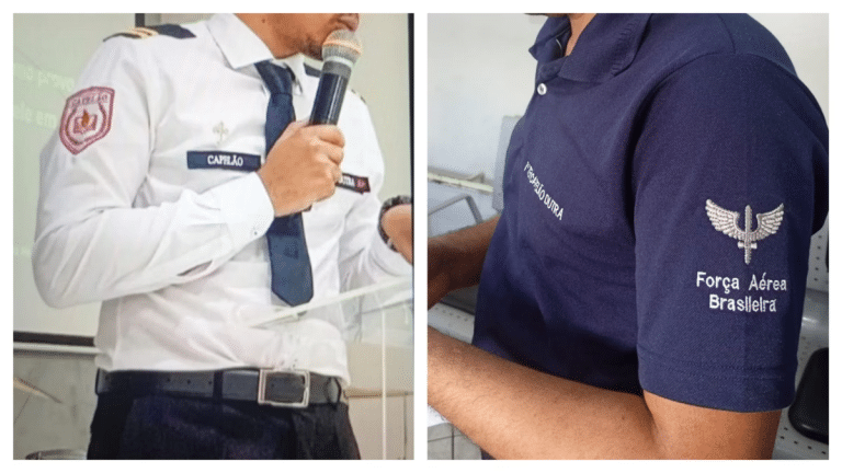 Homem se passava por capelão da FAB para aplicar golpes e causar prejuízos à empresas Foto: PMMG / Divulgação