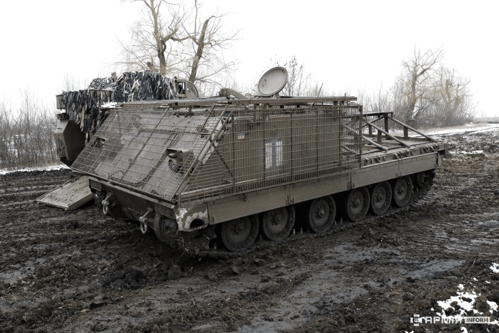 M113 adaptado pelo exército ucraniano