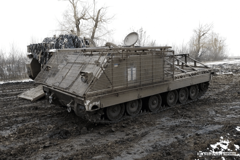 M113 adaptado pelo exército ucraniano