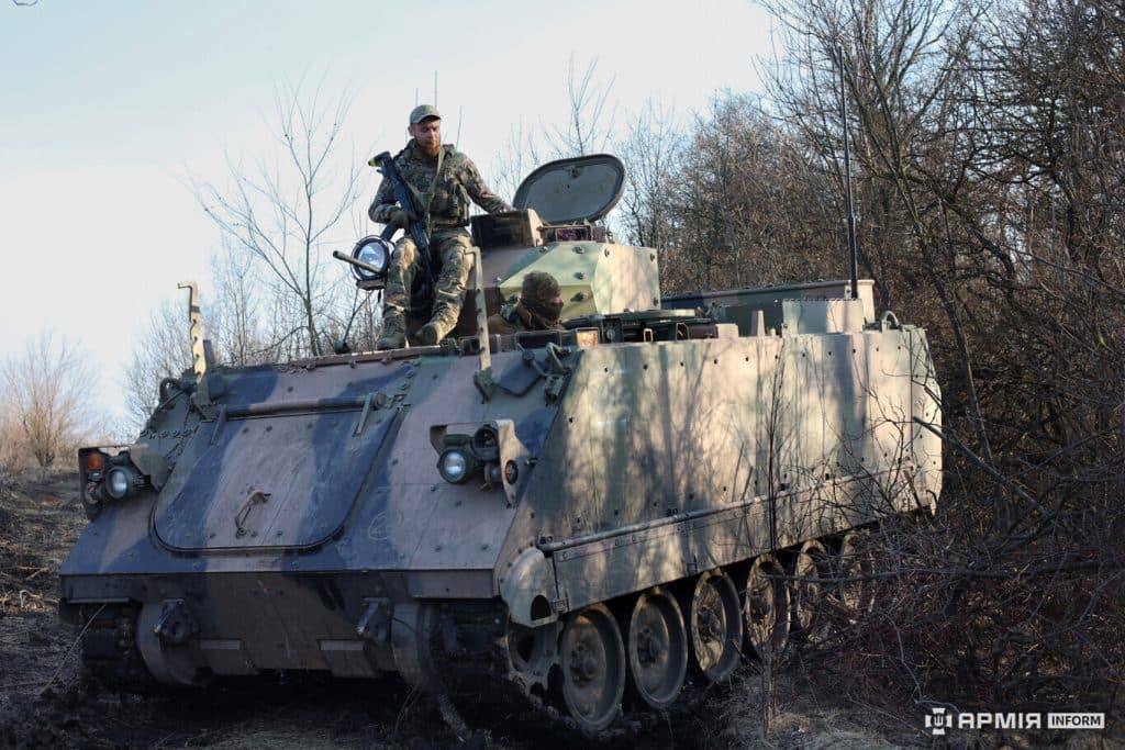 M113 na guerra da Ucrânia (Imagem: АрміяІнформ)