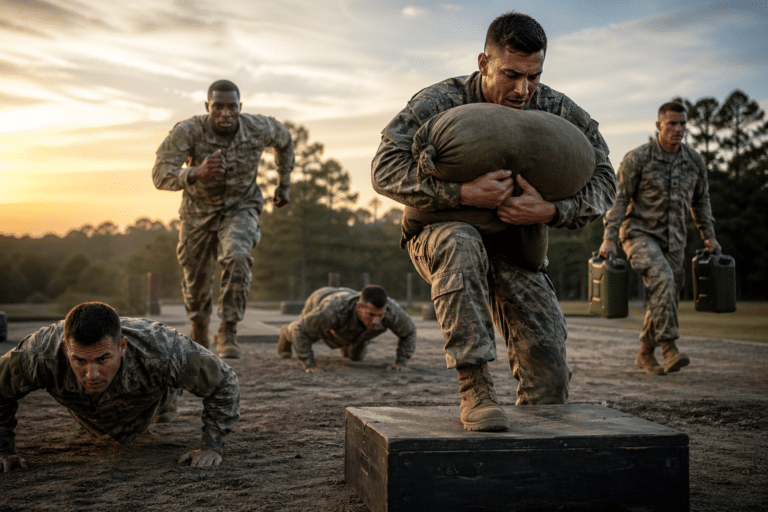 Combat Field Test (CFT) (Imagem ilustrativa, gerada por IA)