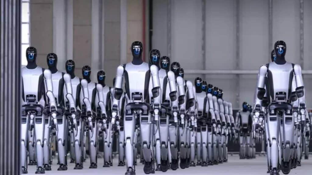 Robôs humanoides chineses / Crédito: Divulgação/UBTech Robotics