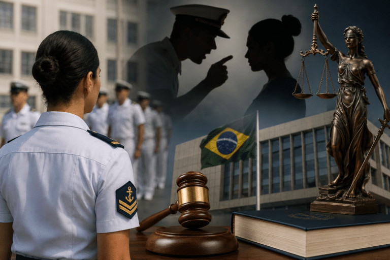 Suboficial da Marinha foi condenado por assédio a cabo transsexual (Imagem ilustrativa, gerada por IA)