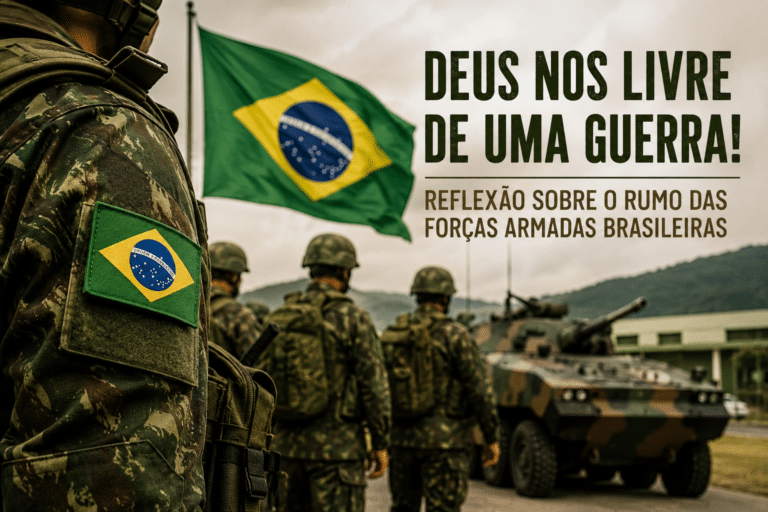 Deus nos livre de uma guerra! — Leitor critica rumos das Forças Armadas