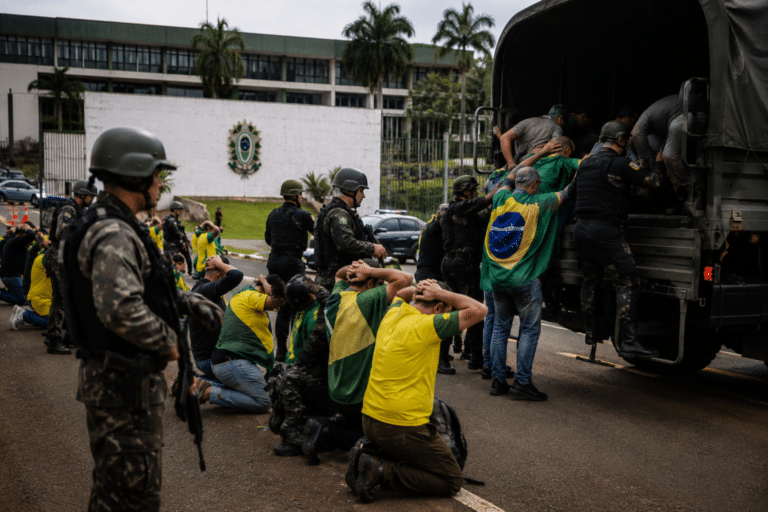 Projeto cria o Dia da Perfídia, em referência ao 9 de Janeiro de 2023 (Imagem ilustrativa, gerada por IA)