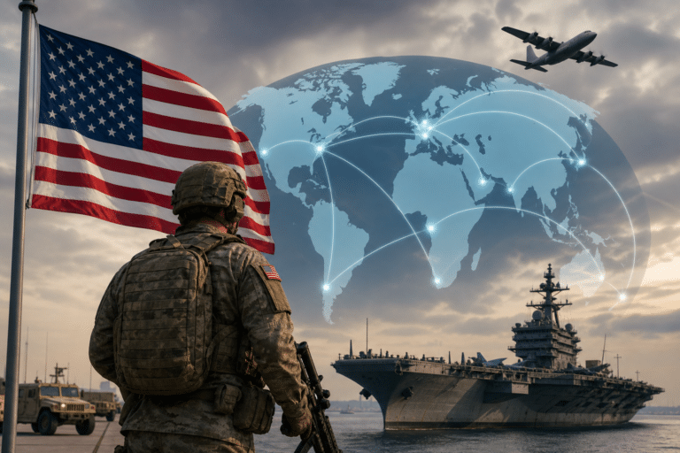 Tropas americanas no exterior (Imagem ilustrativa, gerada por IA)