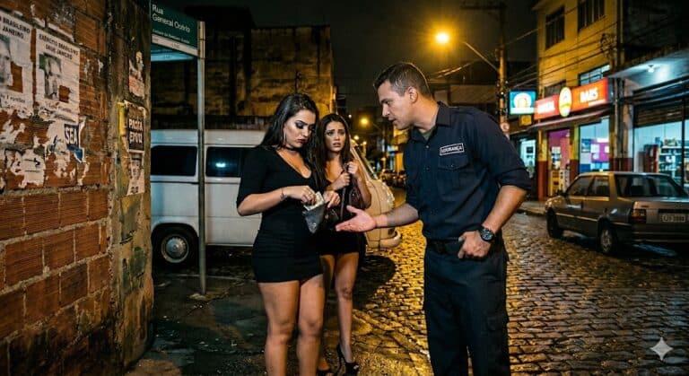 Militar cobrando propina de garotas de programa