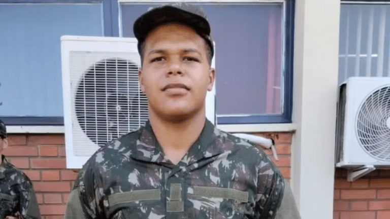 O soldado Thienry dos Santos Pascoal morreu durante treinamento