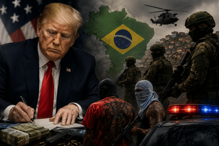Trump classifica PCC e CV como organizações terroristas