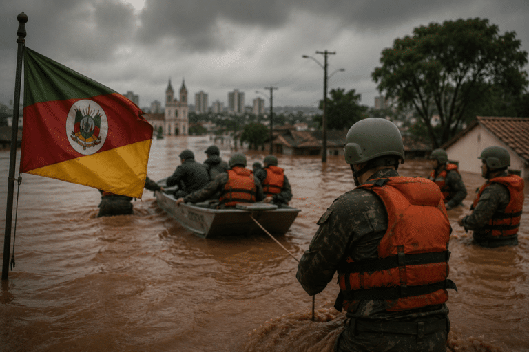 Exército e governo gaúcho reforçam integração em cenários de calamidades