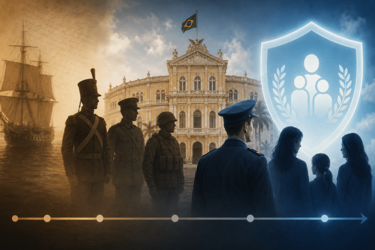 Evolução da Previdência Militar