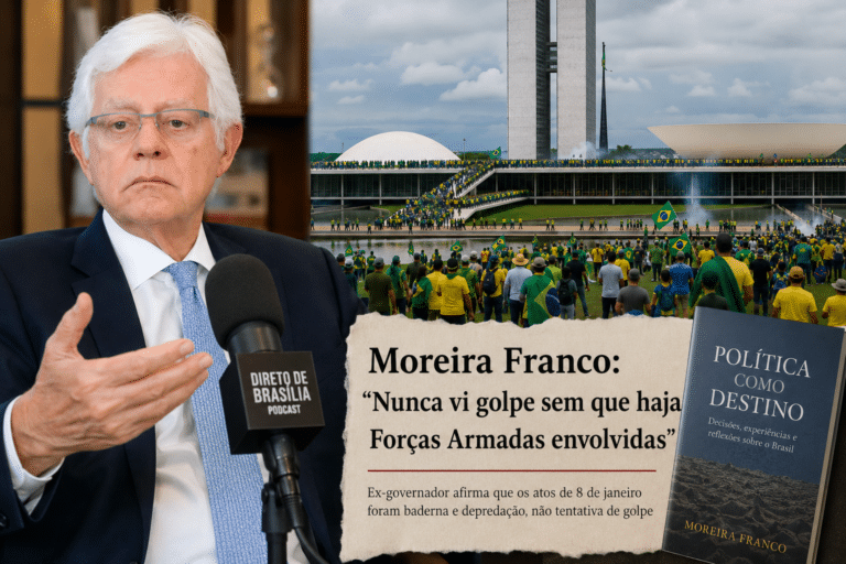 Moreira Franco fala do 'golpe'
