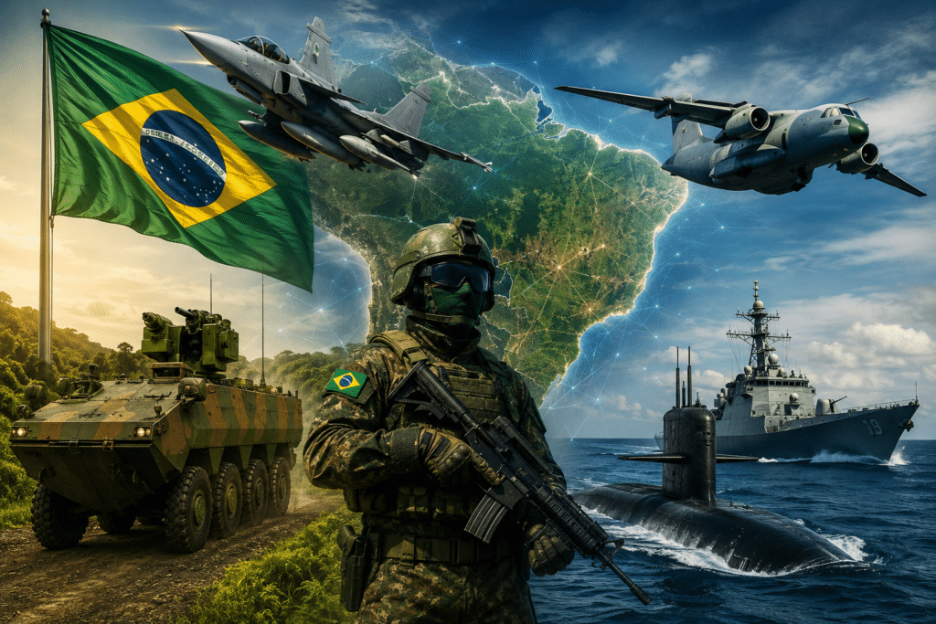 Brasil ocupa a 11ª posição no Global Fire Power