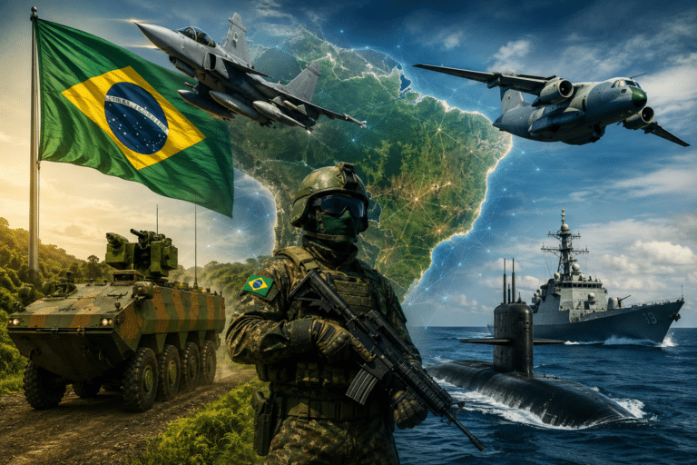 Brasil ocupa a 11ª posição no Global Fire Power