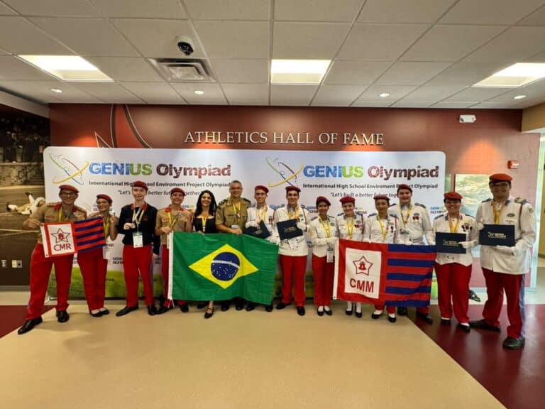Alunos dos Colégios Militares de Recife e Manaus conquistaram os 2º e 3º lugares na Genius Olympiad , em NY