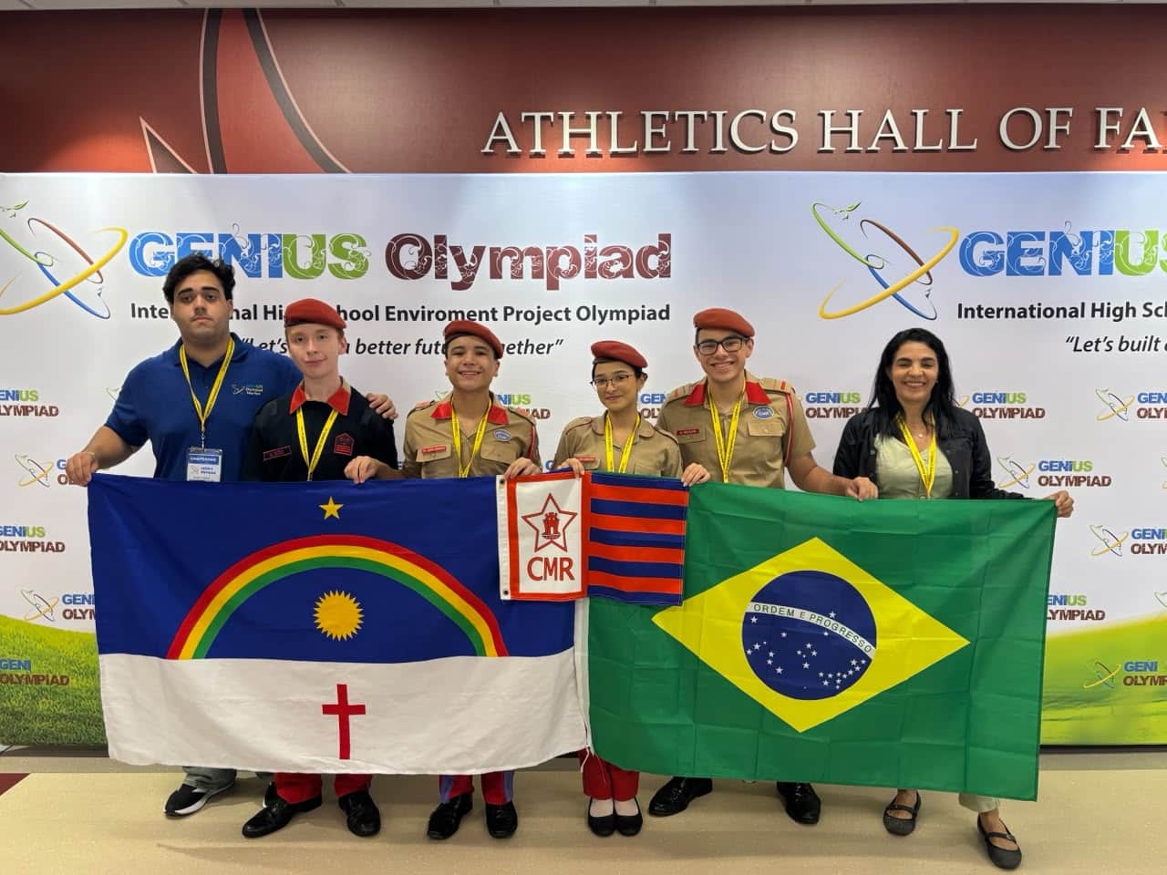 Alunos dos Colégios Militares de Recife e Manaus conquistaram os 2º e 3º lugares na Genius Olympiad , em NY