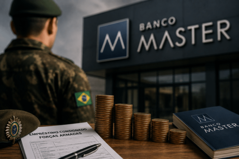 Militares não foram lesados por empréstimos no Banco Master