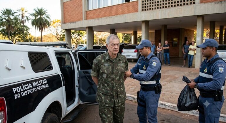 Coronel da reserva preso por agredir o filho em Brasília