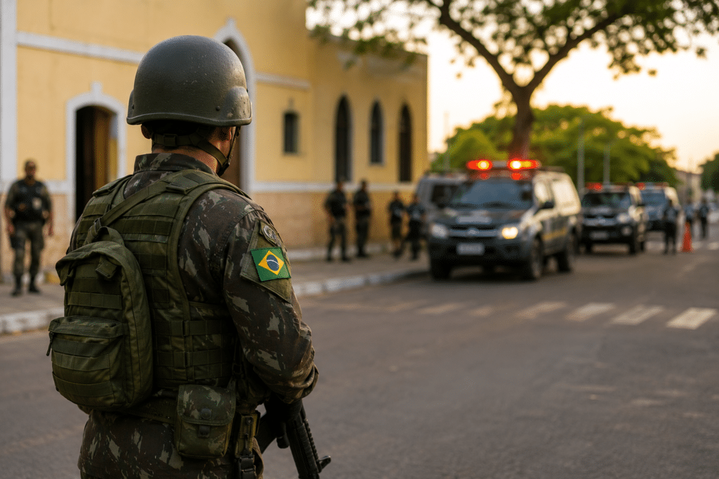 Exército na segurança nas eleições