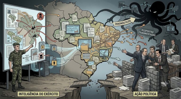 Estadão repercute análise do comandante do CIE sobre o crime organizado