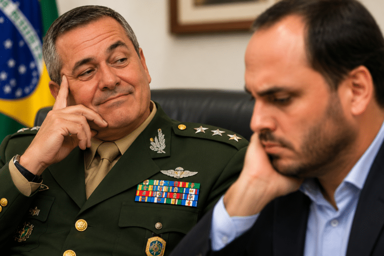 Oficiais ironizam fala de Carlos Bolsonaro