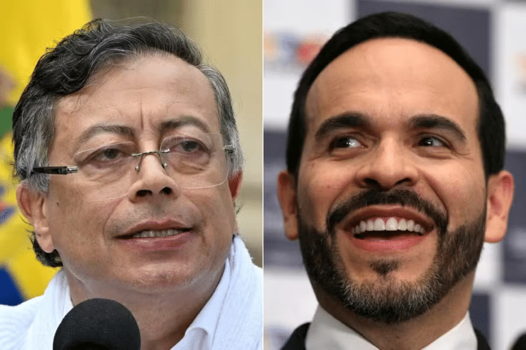 Gustavo Petro e Abelardo de La Espriella