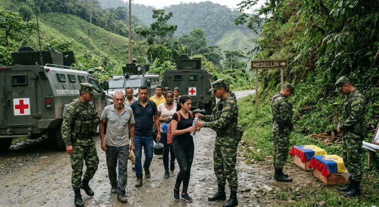 Resgate de reféns na Colômbia