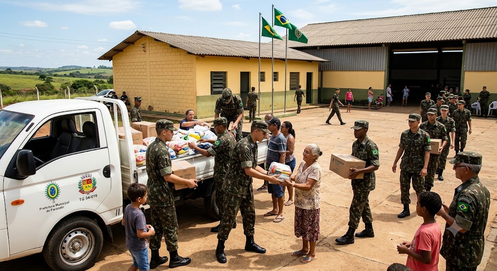 Tiro de Guerra em ação