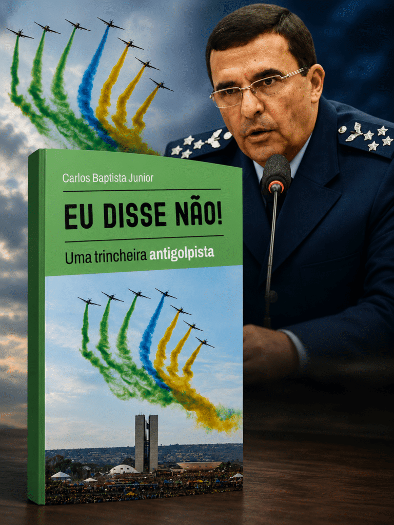 Baptista Júnior lança livro sobre articulações palacianas sobre golpe em 2022