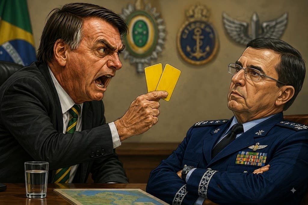 Bolsonaro deu "cartões amarelos" para Baptista Júnior