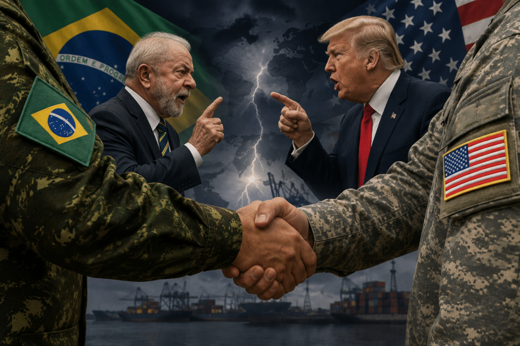 Brasil e EUA mantém boas relações militares, apesar de crise diplomática