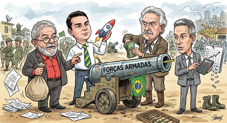 Candidatos divergem sobre o orçamento da Defesa