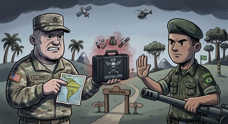 EUA x Exército na fronteira