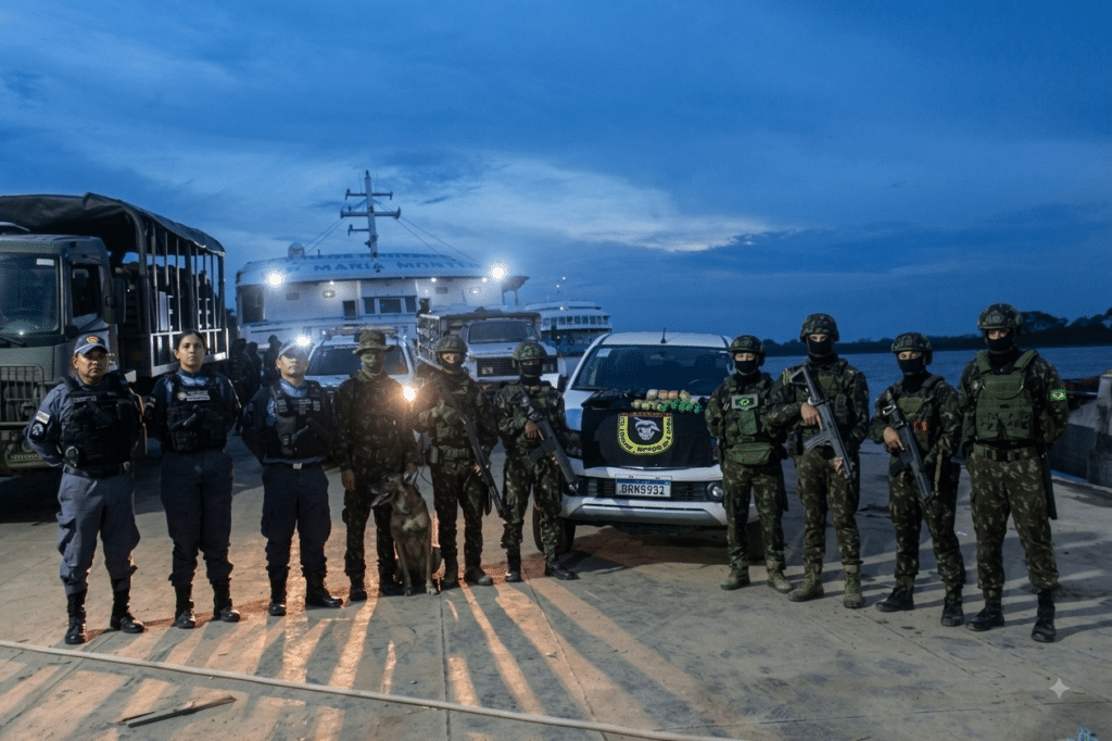 Exército apreende drogas em Tabatinga - Operação foi realizada pelo Comando de Fronteira Solimões/8º Batalhão de Infantaria de Selva (Cmdo Fron Solimões/8º BIS), na Operação Jaguaretê 2026.