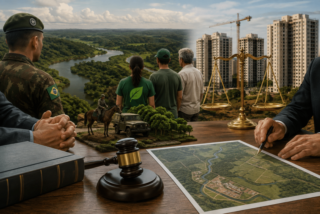 Fazenda Remonta é alvo de disputa entre ambientalistas e Fundação Habitacional do Exército