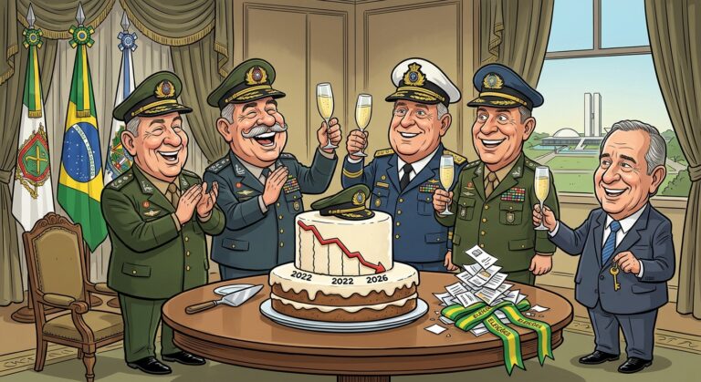 Generais comemoram redução de candidaturas de militares em 2026