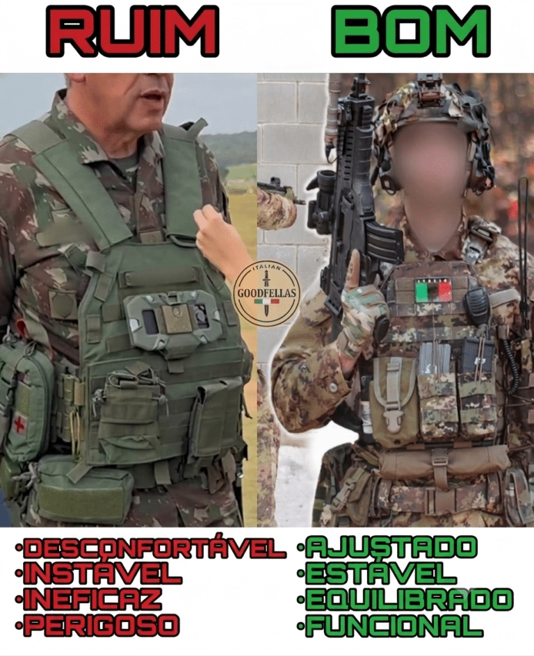 General mal equipado x Operador bem equipado