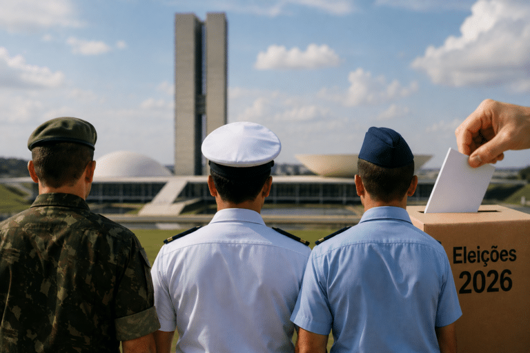 Militares da ativa nas eleições 2026