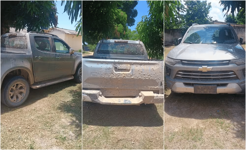S-10 encontrada na área onde sumiu o cabo do Exército desaparecido em Roraima