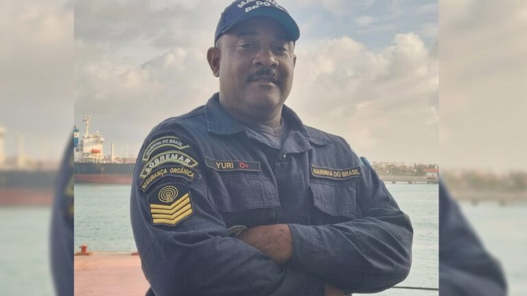 O segundo sargento da Marinha Yuri Cardoso Dias Barreto, de 38 anos, morreu baleado durante um ataque a tiros em Nilópolis, na Baixada Fluminense