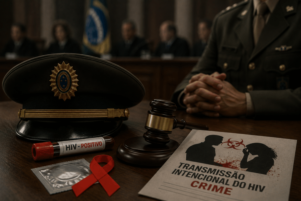 Tenente condenado por transmitir HIV