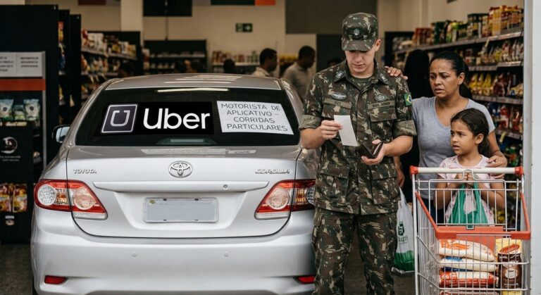 Família militar com dificuldades econômicas