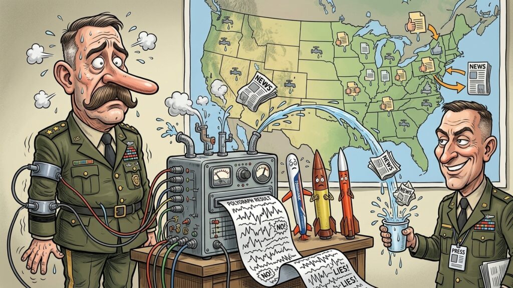 Militares americanos são submetidos ao detector de mentiras
