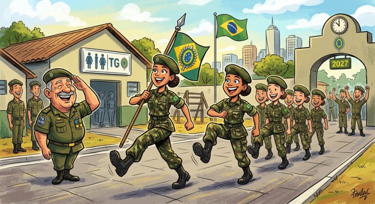 Mulheres nos Tiro de Guerra em 2027