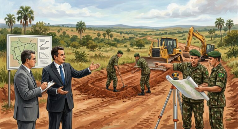 TCE quer Exército construindo estradas no MT