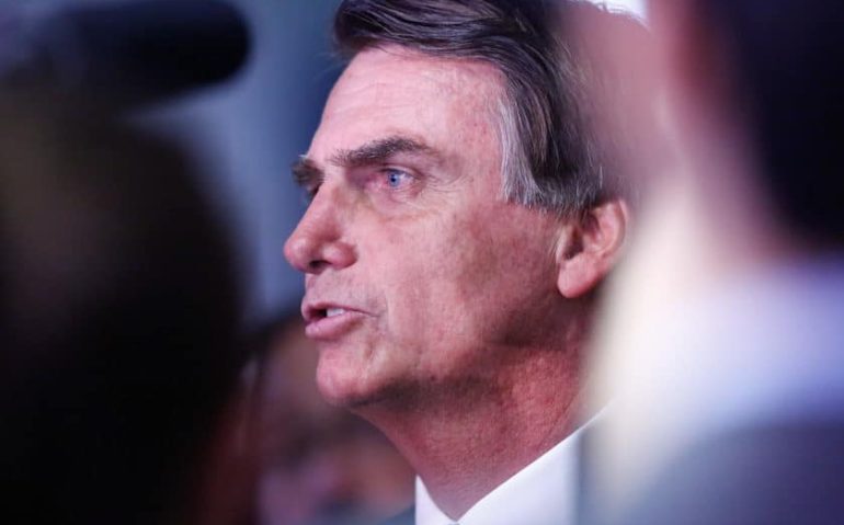 Votação na Câmara dos Deputados do impeachment ao afastamento da presidenta Dilma Rousseff - Na foto o deputado Jair Bolsonaro Brasília - DF 17/04/2016